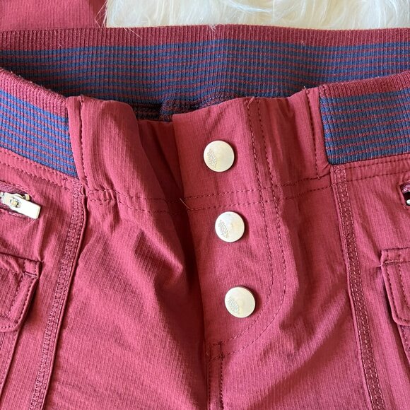 NWOT Free People Maroon Cascade Flares M - Picture 8 of 12